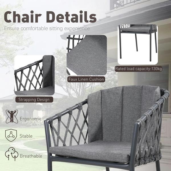 Groundlevel The Sweenie 7 Piece Outdoor Furniture Set