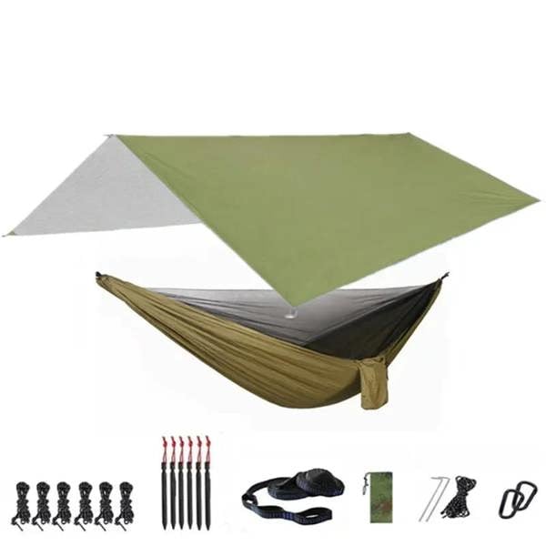 OLPRO Portable Hammock with Canopy & Bug Net