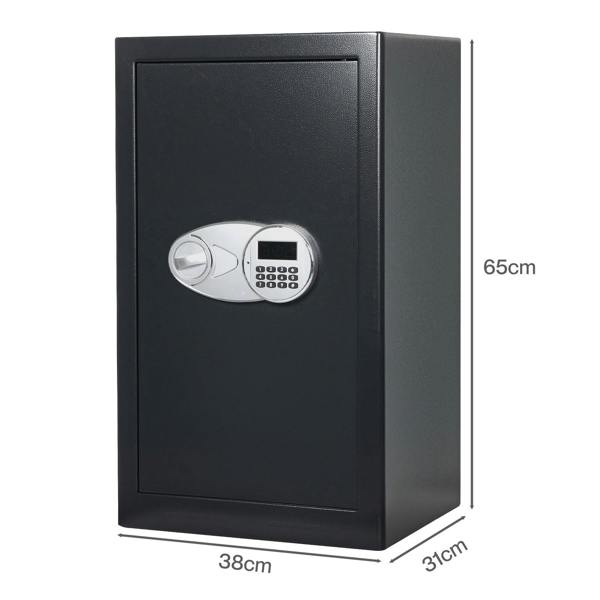 Levede 85L Safe Fireproof Security Box Home Office Cash Lock Deposit Password