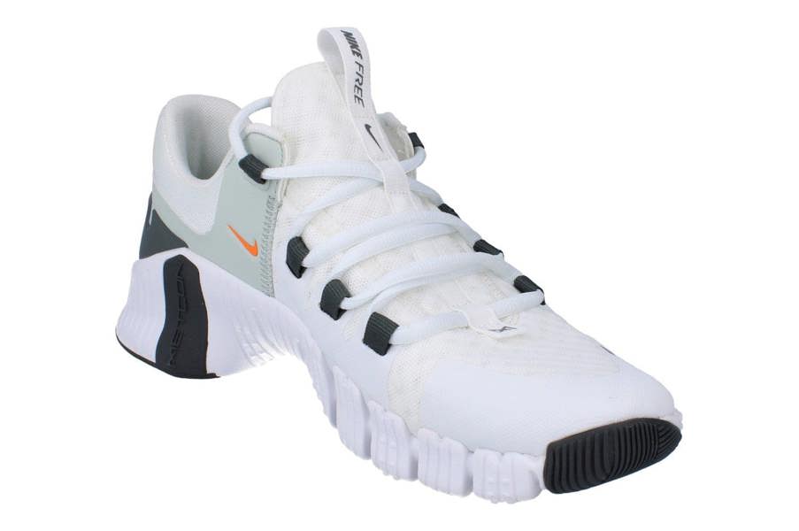 Nike Free Metcon 5 Mens Trainers Dv3949 Sneakers Shoes  101 - Summit White Bright Mandarin 101 - Photo 3
