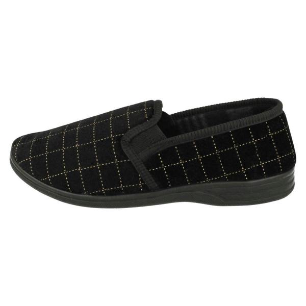 Spot On Mens Spot On Slip On Casual Slipper Shoes