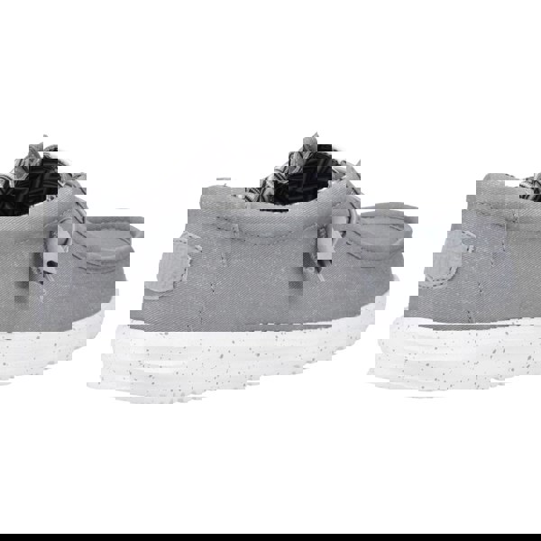 HEYDUDE Wally Canvas Shoes - Light Grey