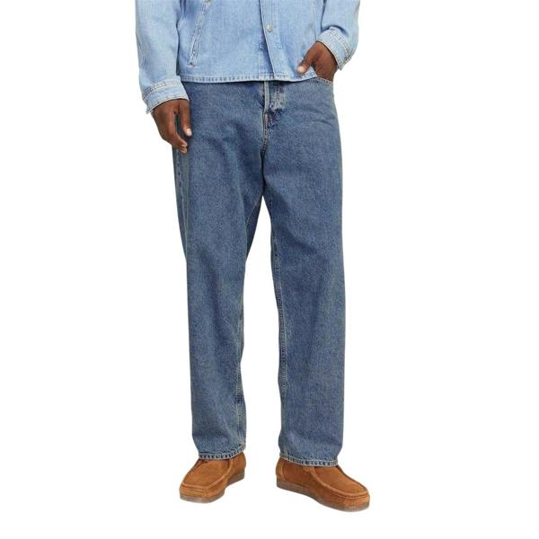 Jack And Jones Mens Denim Baggy Jeans - Blue Denim - 