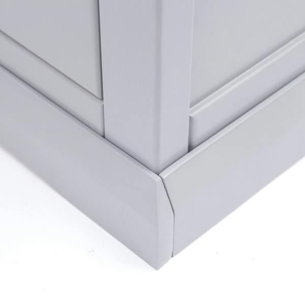 Cabinet Bits Rocca 5 Drawer Narrow Chest of Drawers Chrome Knob