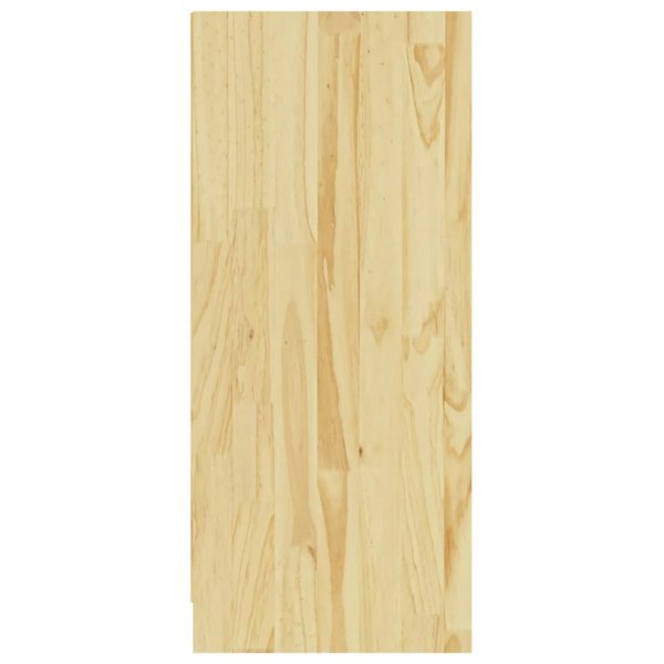 Berkfield Sideboard 70x33x76 cm Solid Pinewood
