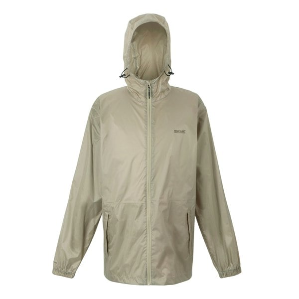 Regatta Mens Pack It III Waterproof Jacket - Golden Sand