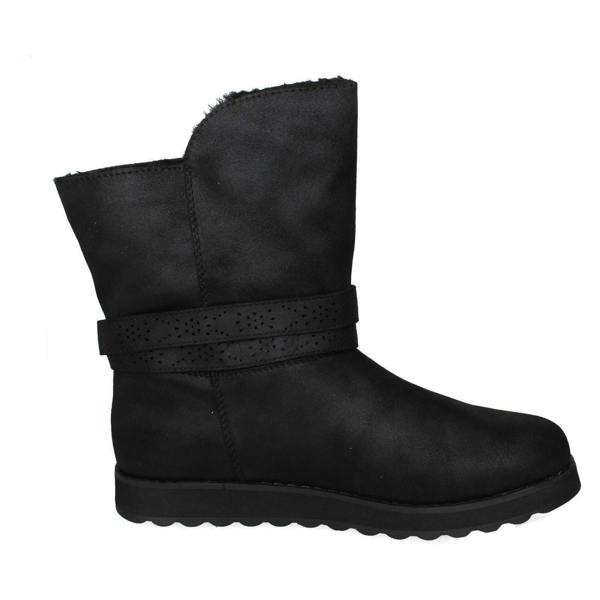 Skechers Ladies Skechers Warm Tech Memory Foam Boots Keepsakes 2.0 Night Peaks