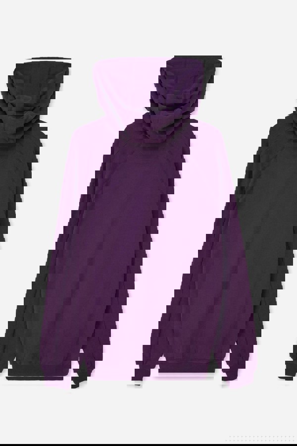 ENORSIA Raglan Sleeve Chest Print Hoodie