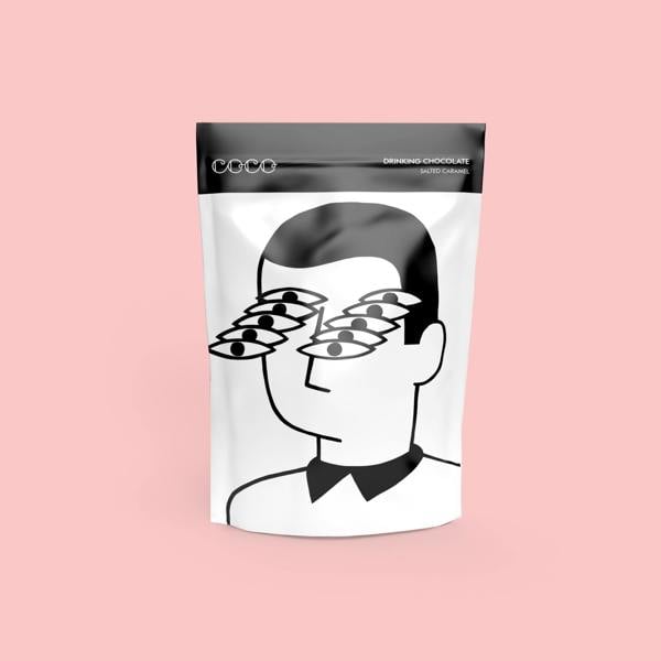 Coco Salted Caramel Drinking Chocolate 200g