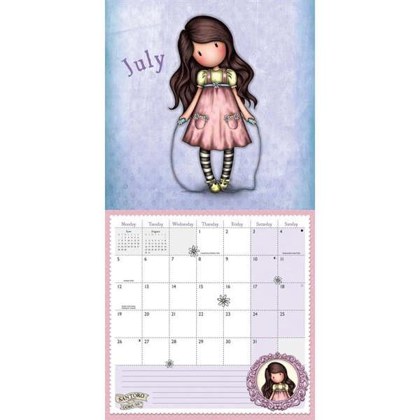 Gorjuss Calendar 2027, Wall Calendars, Month To View, Family, Gift