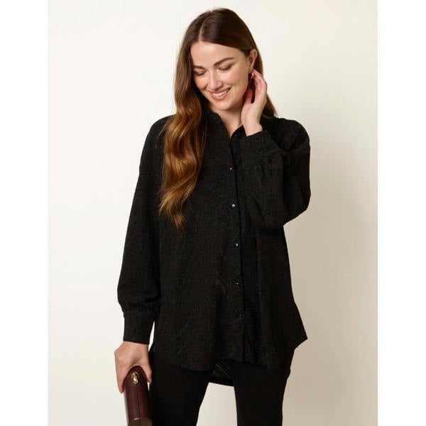 Blue Vanilla Lurex Shirt