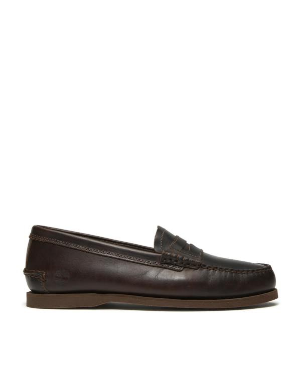Timberland Mens Full Grain Leather Classic Loafer - Dark Brown | CHO | Designer Mens Loafers
