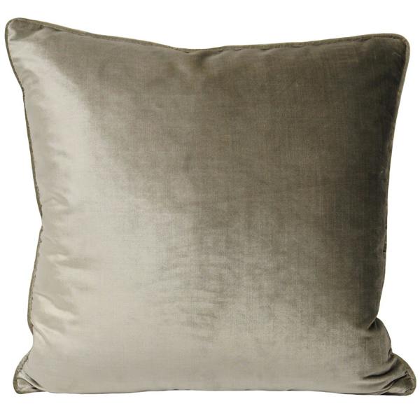 Riva Home Luxe Velvet Cushion Cover - Mink - 