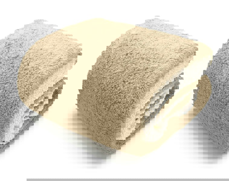 Velosso Teddy Two Tone Fluffy and Warm Fleece Duvet Cover Set