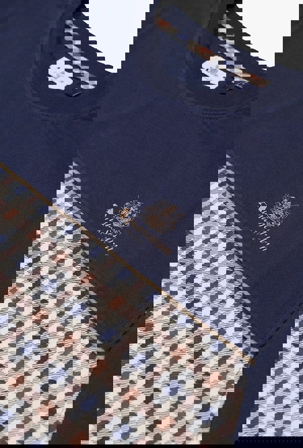 Aquascutum Piping Panel T-Shirt