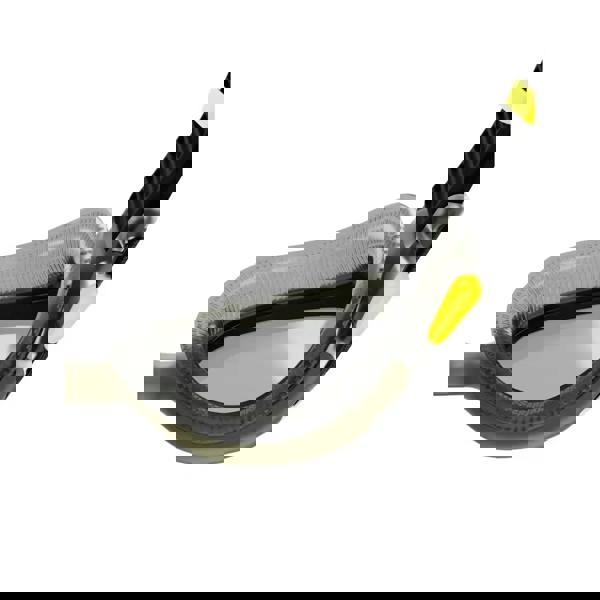 Speedo Biofuse 2.0 polarised swim goggle in black/green with snorkel mask