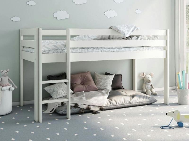 Nora Midi Frame White