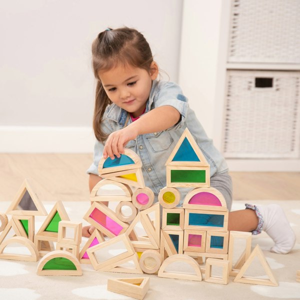 tickit Sensory Blocks & Large Mirror Block Set