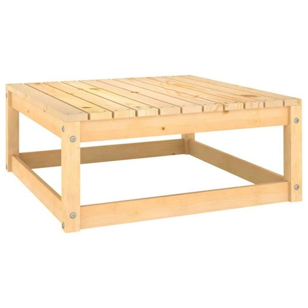 Berkfield 3 Piece Garden Lounge Set Solid Wood Pine