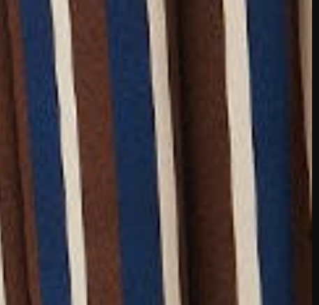 Izabel London Striped High Waist Wide Trousers