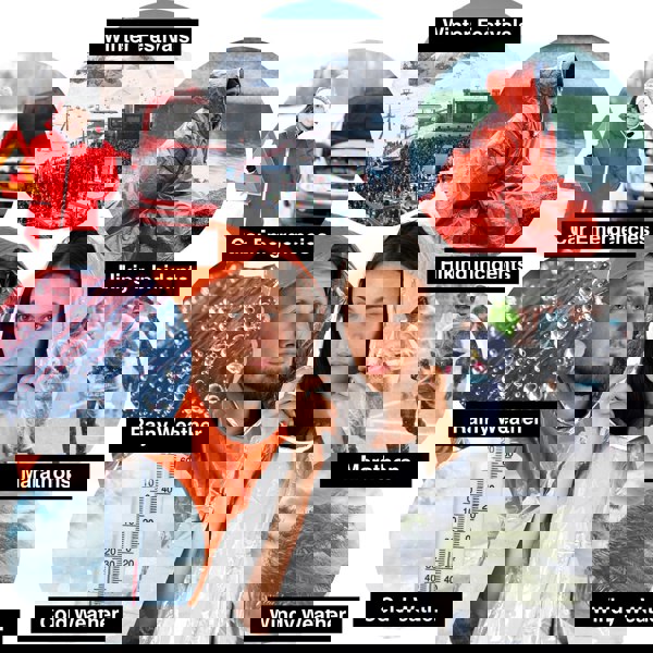 Reversible Emergency Survival Foil Poncho (4pc) - aZengear