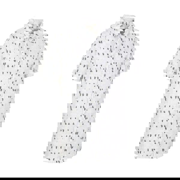 Mountain Warehouse Mens Preston Illustration Shirt - White - 