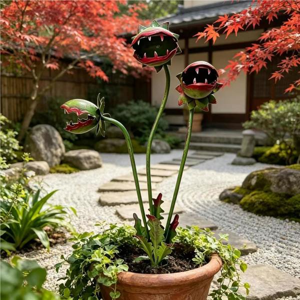 Leaper Creative Venus Flytrap Ground Plug Ornament