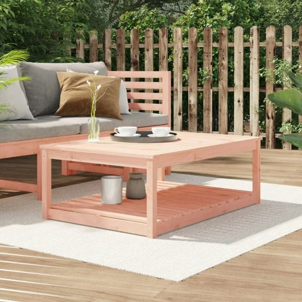 Berkfield Garden Table 121x82.5x45 cm Solid Wood Douglas