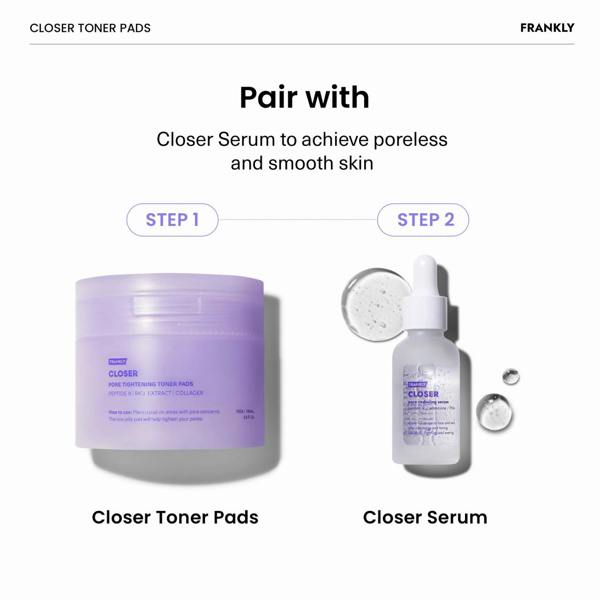 FRANKLY Closer Pore Tightening Toner Pads