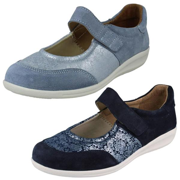 DB Shoes Ladies DB Shoes Hook and Loop Strap Casual Shoes Hamster