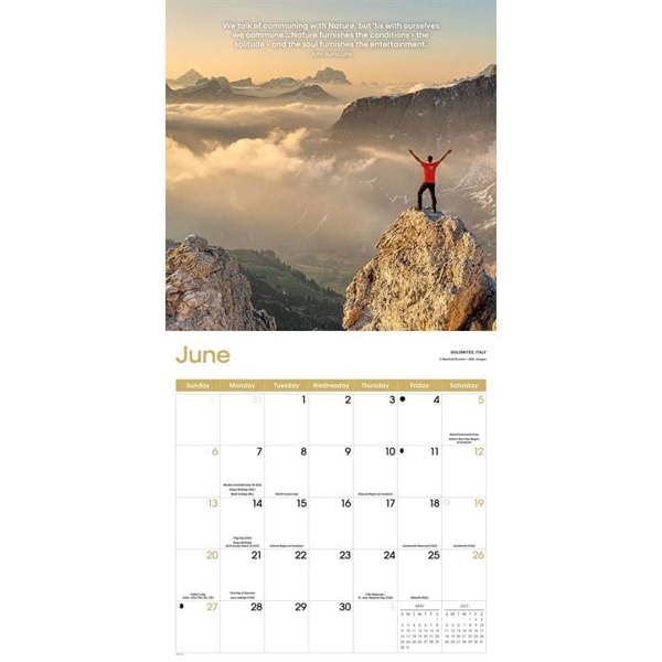 Solitude Calendar 2027, Wall Calendars, Month To View, Lifestyle, Gift