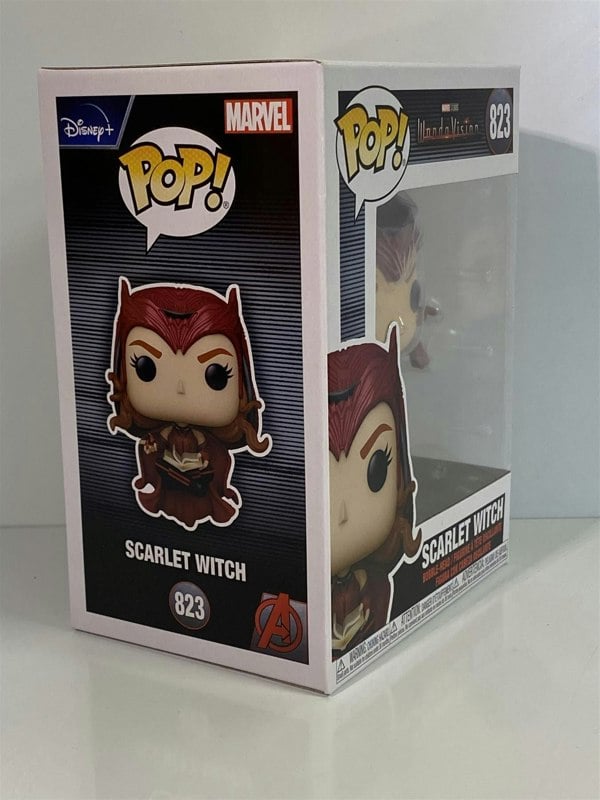 scarlet witch wanda vision 823 bobble head funko 54323 new