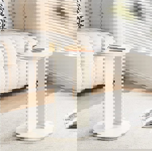 Ebenezer Side Table, White-Rit Concept-Rit Concept