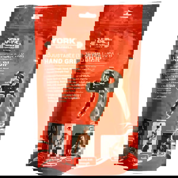 York Barbell Adjustable Hand Grip Front Packaging