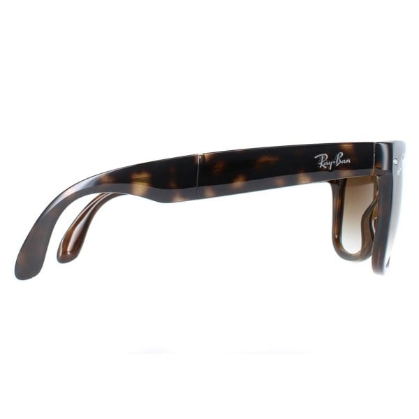 Ray-Ban Sunglasses Folding Wayfarer 4105 Light Havana Brown Gradient 710/51 54mm