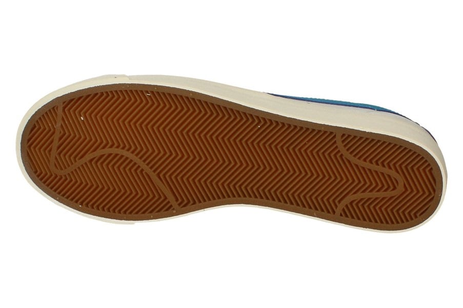 Nike Blazer Low Leather Mens Trainers Ci6377  104 - White Laser Blue Sail 104 - Photo 4