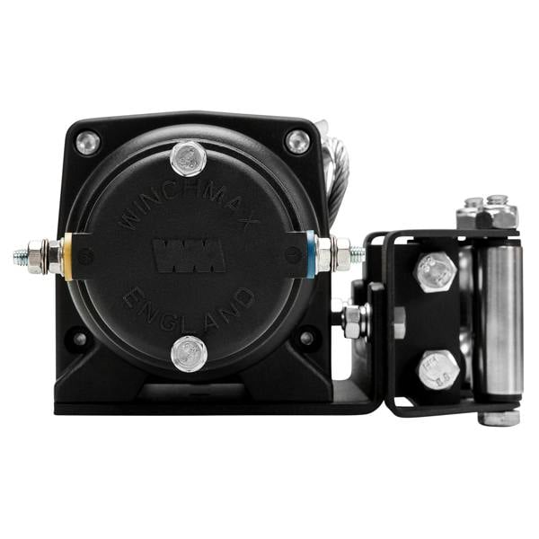 Winchmax 3,000lb (1,361kg) 24V Military Grade Winch 155m x 5mm Steel Rope Wireless Remote Control Boat Trailer, Marine