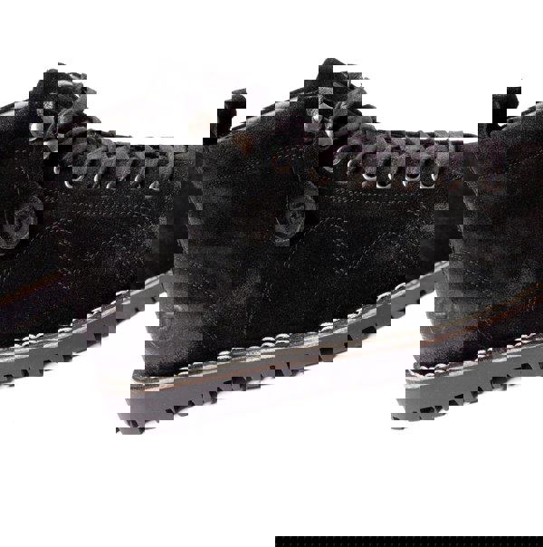 Popps 1961 MOD Mens Suede Boots Black