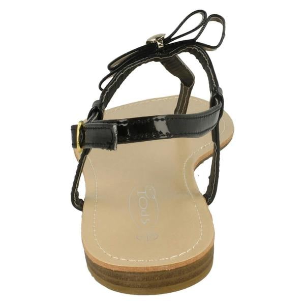 Spot On Ladies Spot On Open Toe Sandals