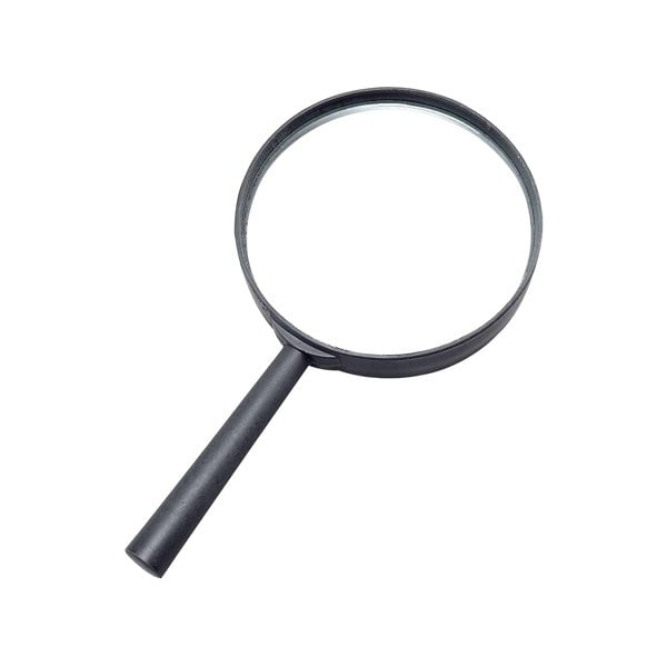 Bristol Novelty Detective Magnifying Glass - Black