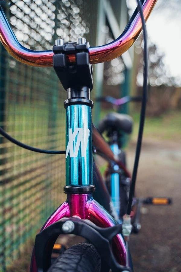 XN Tailwhip Junior BMX Bike, 20" Wheel, 25-9t Gearing - Neo Chrome Jet Fuel