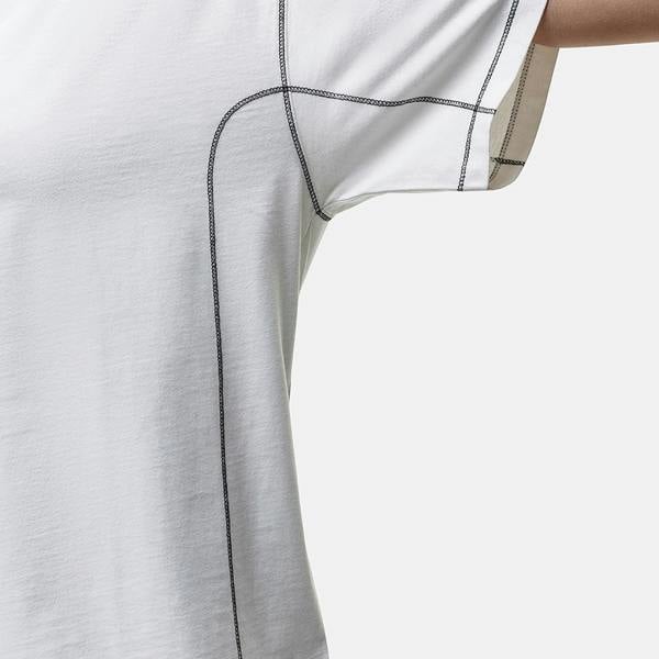 Good For Nothing White Vintage Oversized T-Shirt - White Image 4