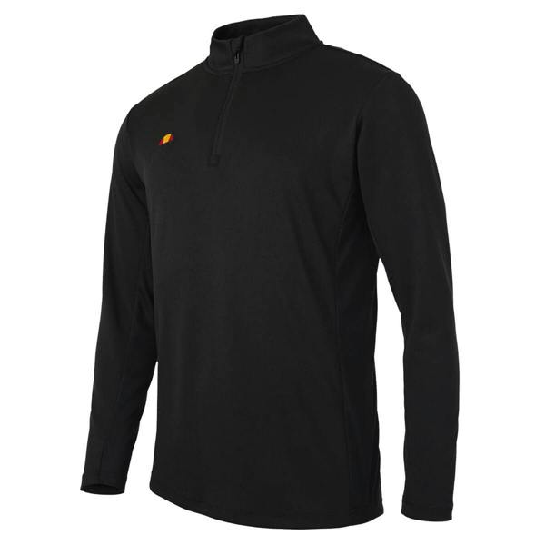 Ellesse Mens Rolbi Quarter Zip Top - Black - 