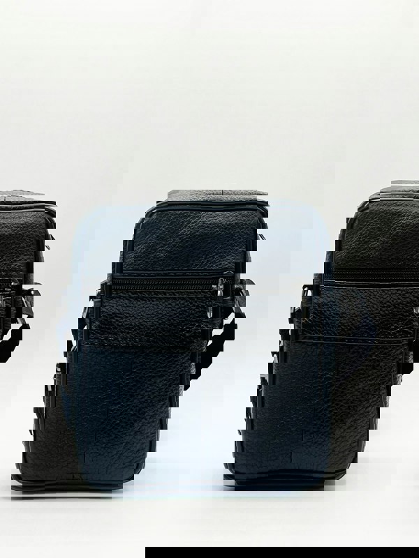 SVNX Genuine Leather Crossbody Messenger