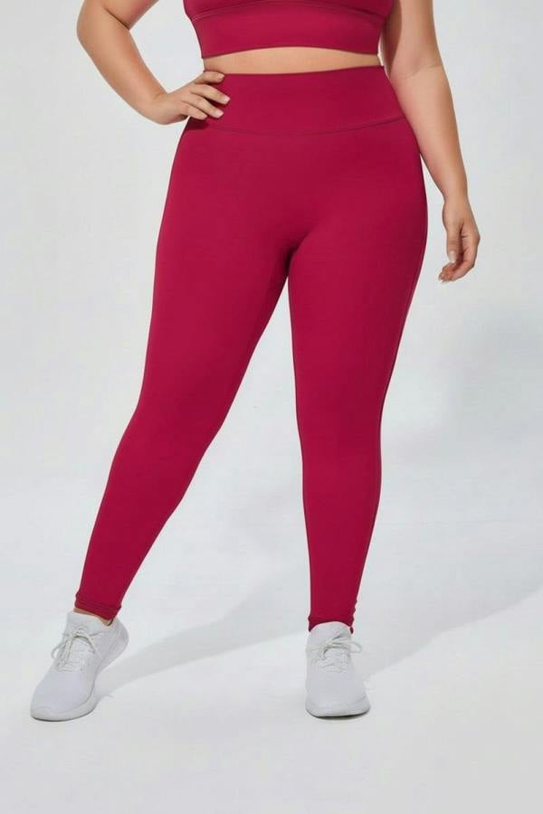Anniou Plus Size High Waist Yoga Leggings