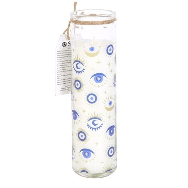 Serano All Seeing Eye White Sage Tube Candle