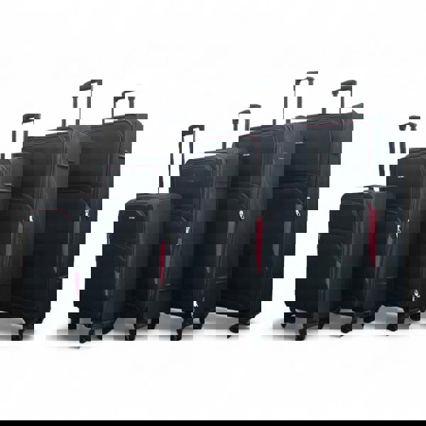 Eagle Lightweight Softshell Expandable Suitcase Travel Bag Set