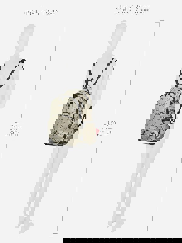 Sprayground Kids Double Money Savage Backpack in Grey (46cm)