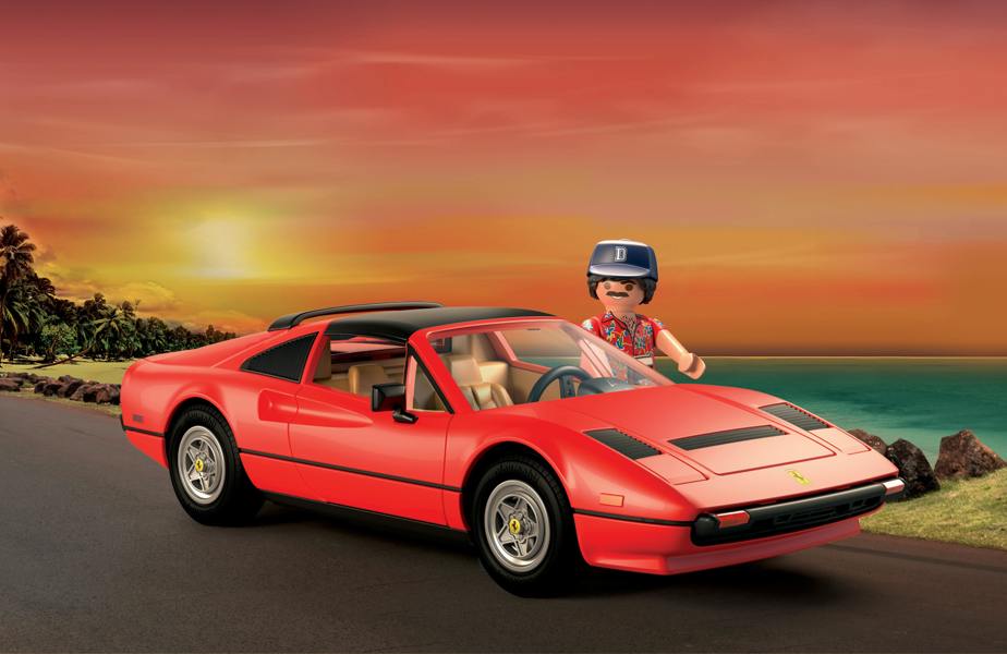 Playmobil Magnum P.I. Ferrari 308 GTS Quattrovalvole