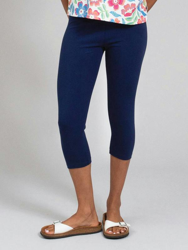 Kite Womens Organic Holt Cropped Leggings Midnight